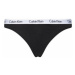 Calvin Klein Underwear Stringové nohavičky 0000D1617E Čierna