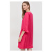 Šaty MAX&Co. ružová farba, mini, rovný strih