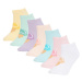 DEFACTO Girl's 7-Piece Cotton Booties Socks