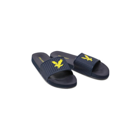 Lyle & Scott Šľapky Easy Slide FW1407 Tmavomodrá