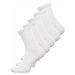 Biele pánske ponožky BOLF X10022-5P 5 KS