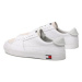 Tommy Jeans Sneakersy Vulcanized Ess EM0EM01106 Biela