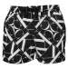 Calvin Klein SHORT DRAWSTRING-PRINT Pánske plavky, čierna, veľkosť