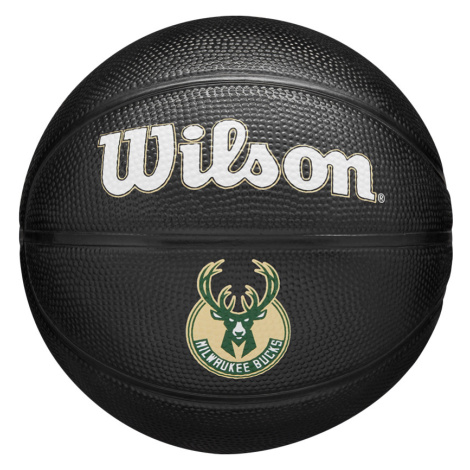 Wilson NBA Team Tribute Mini Milwaukee Bucks Size - Unisex - Lopta Wilson - Čierne - WZ4017606XB