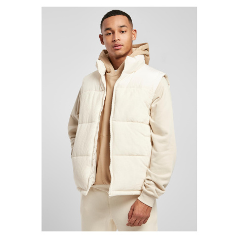 Corded vest whitesand Urban Classics