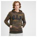 Mikina GAP V-Printed Heritage Logo Po Green Camo