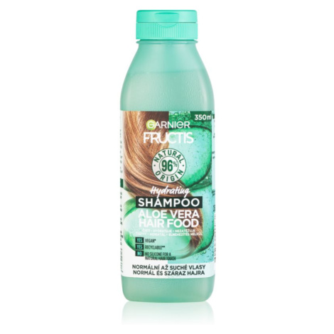 Garnier Fructis Aloe Vera Hair Food hydratačný šampón pre normálne až suché vlasy