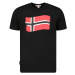 Geographical Norway  SX1078HGN-BLACK  Tričká s krátkym rukávom Čierna