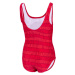 Lotto AZURA Dievčenské jednodielne plavky, červená, veľkosť
