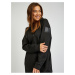 Čierne dámske mikinové šaty s kapucňou SAM73 Deman