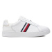 Tommy Hilfiger Sneakersy Essential Court Sneaker Stripes FW0FW08001 Biela