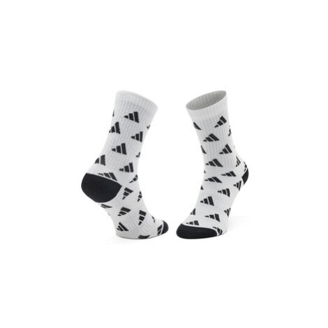 Adidas Ponožky Vysoké Unisex Crew Aop 2 Pp HE2963 Biela