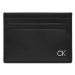 Calvin Klein Veľká pánska peňaženka Metal Ck K50K511690 Čierna