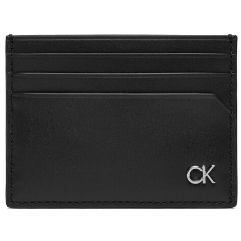 Calvin Klein Veľká pánska peňaženka Metal Ck K50K511690 Čierna