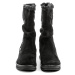 IMAC 257099 čierne dámske zimné topánky