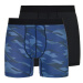 Pánske funkčné boxerky 2p nett-m tmavo modrá - čierna - Kilpi