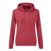 Czerwona bluza z kapturem Hooded Sweat Fruit of the Loom