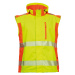 Cerva Latton Pánska softshell bunda 03010381 žltá/oranžová