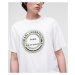 Tričko Karl Lagerfeld Unisex Rsg Athleisure T-Shirt Biela