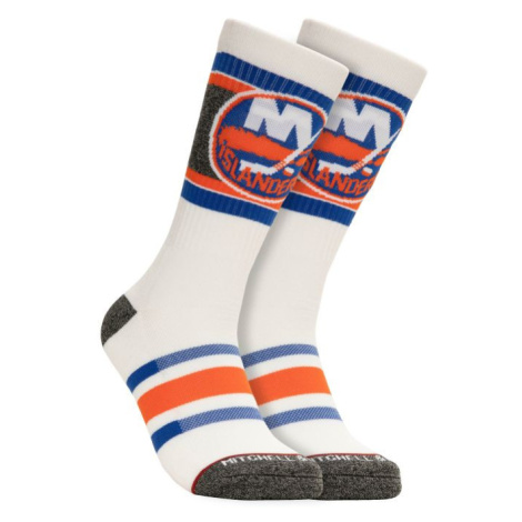 New York Islanders ponožky NHL Cross Bar Crew Socks Mitchell & Ness