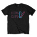 Duran Duran tričko Double D Logo Čierna