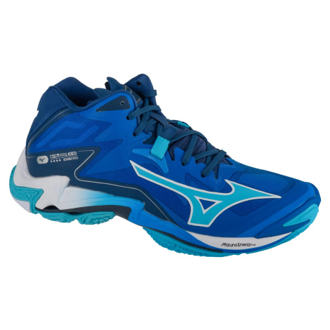 MODRÉ PÁNSKE ŠPORTOVÉ TENISKY MIZUNO WAVE LIGHTNING Z8 MID V1GA240501