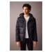 DEFACTO Slim Fit Hooded Puffer Jacket