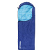 Spokey MONSOON Sleeping bag mumie/blanket, blue, right fastening