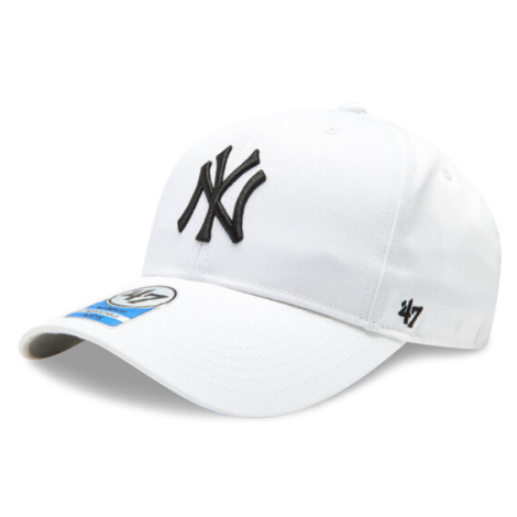 47 Brand Šiltovka MLB New York Yankees Raised Basic '47 MVP B-RAC17CTP-WH Biela