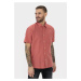 Košeľa Camel Active Shortsleeve Shirt Faded Red