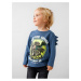 Blue Long Sleeve T-shirt name it Jinus Jurassic - Boys