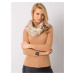 Light green floral scarf