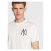 New Era Tričko New York Yankees Logo Infill 60284710 Biela Regular Fit