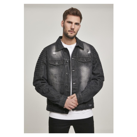 Biker Trucker Jacket bk.sand Southpole