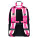 BAAGL Školní batoh Skate Pink Stripes 25 l