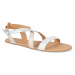 Barefoot sandále Shapen - Calla White biele