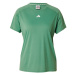 ADIDAS PERFORMANCE Funkčné tričko 'Train Essentials'  zelená / biela