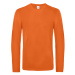 B&amp;C Pánske tričko s dlhým rukávom TU07T Urban Orange