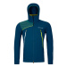 Ortovox bunda Pala Hooded Jacket petrol blue