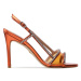 Stuart Weitzman Sandále Mondrian Glam 100 Sa SC242 Oranžová