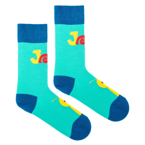 Ponožky Jojko tyrkysový Fusakle