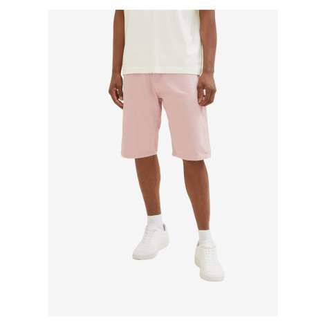 Light Pink Mens Denim Shorts Tom Tailor - Men