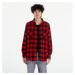 Košeľa Urban Classics Checked Flanell Shirt Black/ Red