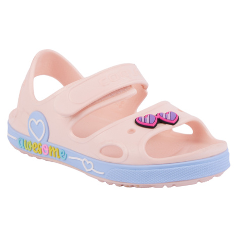 Detské sandále COQUI YOGI Candy Rainbow ružové + Amulet
