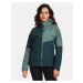 Women's Hardshell Waterproof Jacket Kilpi MAMBA-W Dark Green