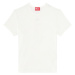 Tričko Diesel T-Uncutie-Long-N15 T-Shirt Off White