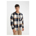 DEFACTO Regular Fit Plaid Lumberjack Flannel Long Sleeve Shirt