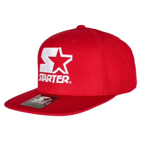 Starter Logo Snapback cityred