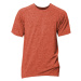 Nath Rex Unisex športové tričko NH180 Coral Fluor Melange