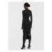 Versace Jeans Couture Úpletové šaty 73HAOM11 Čierna Slim Fit